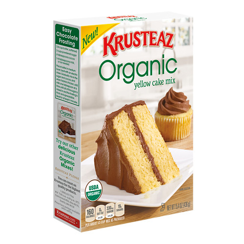 Organic Yellow Cake Mix
 My Brands Krusteaz Organic Yellow Cake Mix 15 4 oz