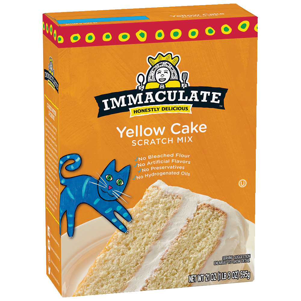 Organic Yellow Cake Mix
 Yellow Cake Scratch Mix