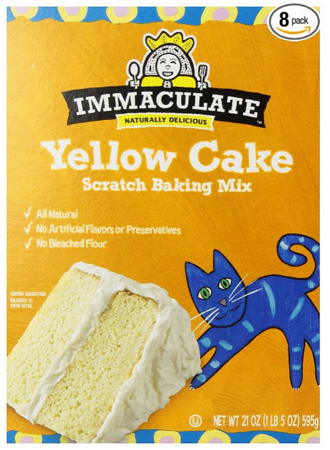 Organic Yellow Cake Mix
 Amazon HOT Deal Immaculate Baking Yellow Cake Mix $ 81