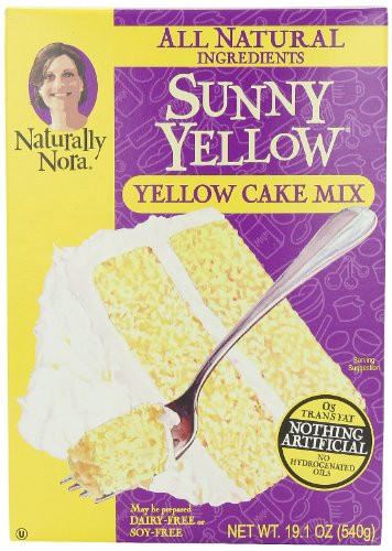 Organic Yellow Cake Mix
 Naturally Nora Sunny Yellow Cake Mix 19 1 Ounce Boxes