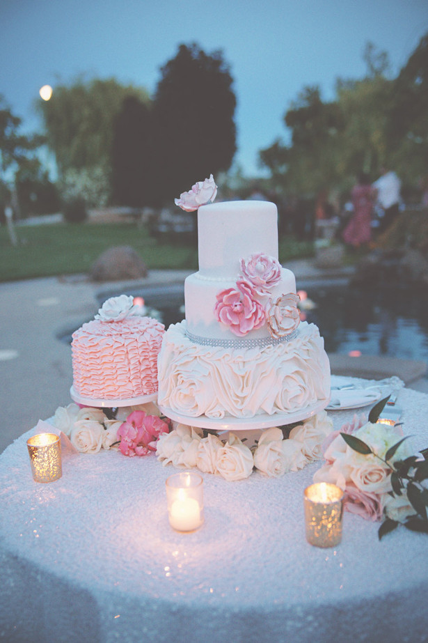 Outdoor Wedding Cakes
 Soft and Romantic Outdoor Wedding Belle The Magazine