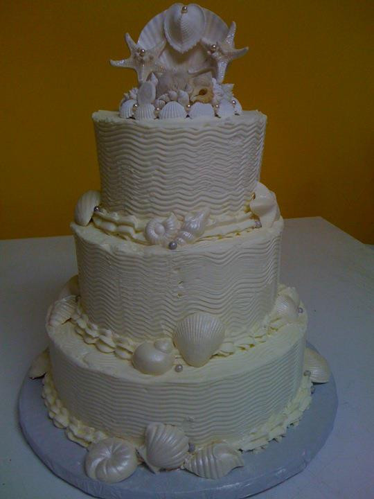 Outer Banks Wedding Cakes
 Outer Banks Wedding Cakes Tullios Bakery Duck NC