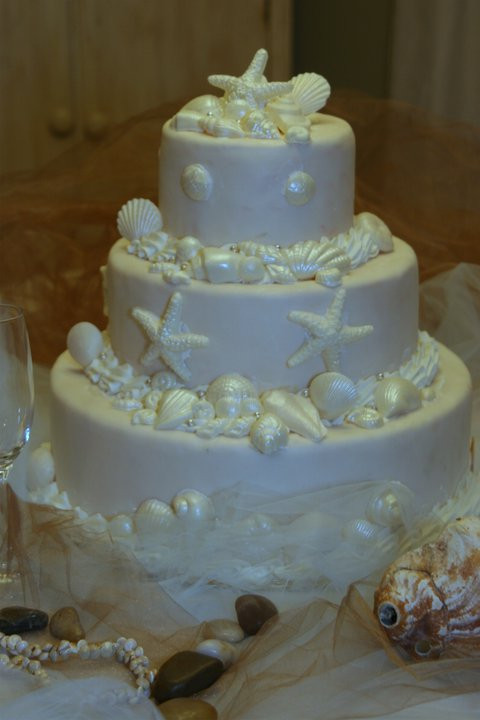 Outer Banks Wedding Cakes
 Outer Banks Wedding Cakes Tullios Bakery Duck NC