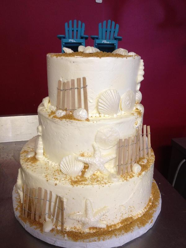 Outer Banks Wedding Cakes
 Tullio s Bakery Outer Banks Wedding Cakes & Cupcakes