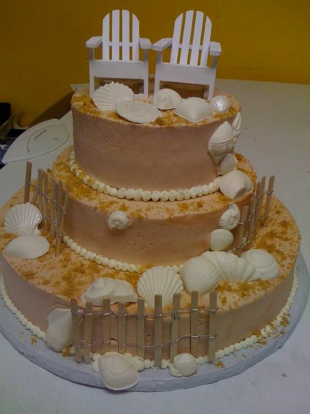 Outer Banks Wedding Cakes
 Outer Banks Wedding Cakes Tullios Bakery Duck NC