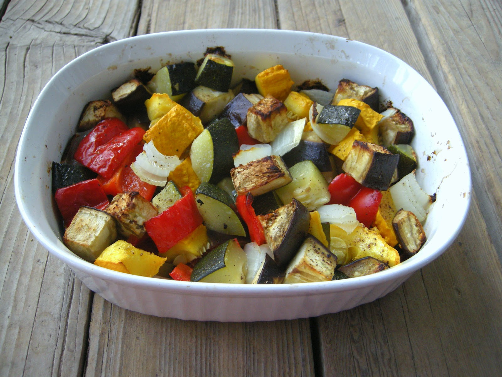 Oven Roasted Summer Vegetables
 The Pink Cowgirl Oven Roasted Summer Ve ables