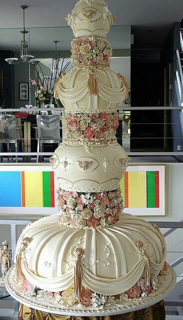Over The Top Wedding Cakes
 Over the top wedding cake Cakes Pinterest