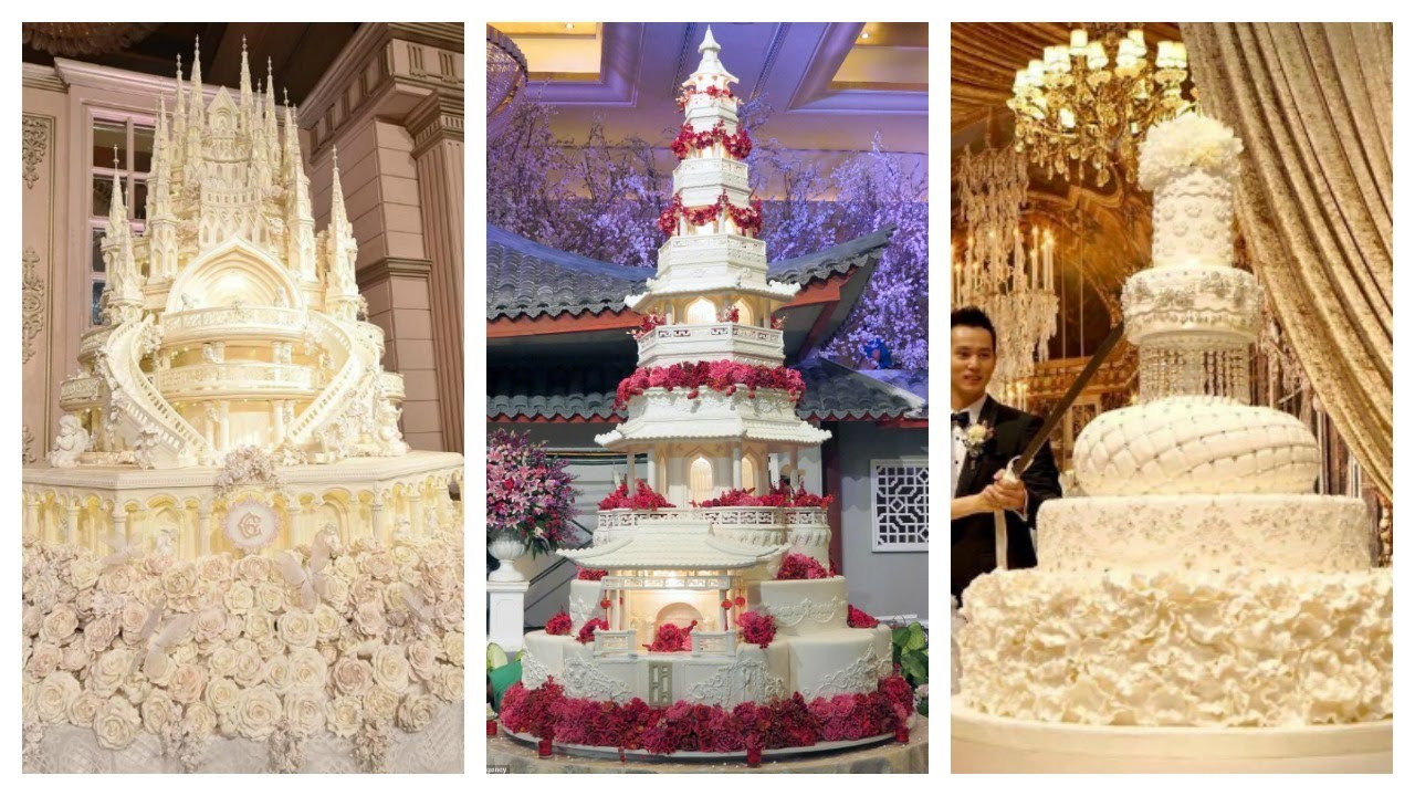 Over The Top Wedding Cakes
 Insanly Lavish and Over the Top Wedding Cakes