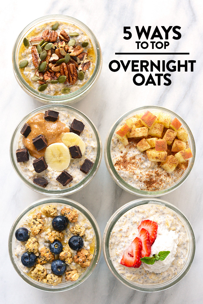 Overnight Oats Healthy Recipe
 5 Ways to Top Your Overnight Oats Vanilla Bean Overnight