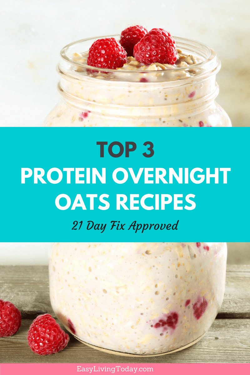 Overnight Oats Recipe Healthy
 Top 3 Mason Jar Overnight Oatmeal Recipes Loaded with