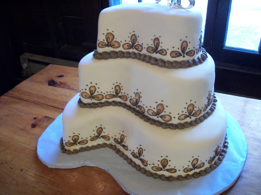 Paisley Wedding Cakes
 Paisley Wedding Cake CakeCentral