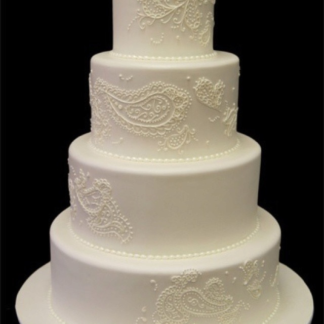 Paisley Wedding Cakes
 Paisley Wedding Cake Cake Ideas and Designs
