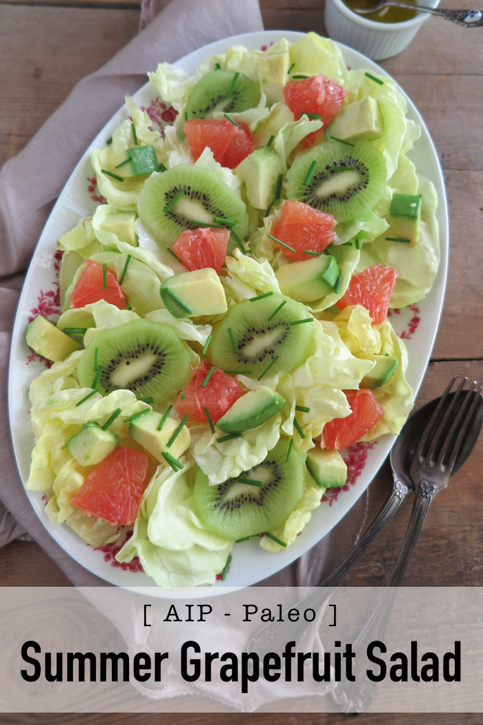 Paleo Summer Salads
 AIP Paleo Summer Grapefruit Salad