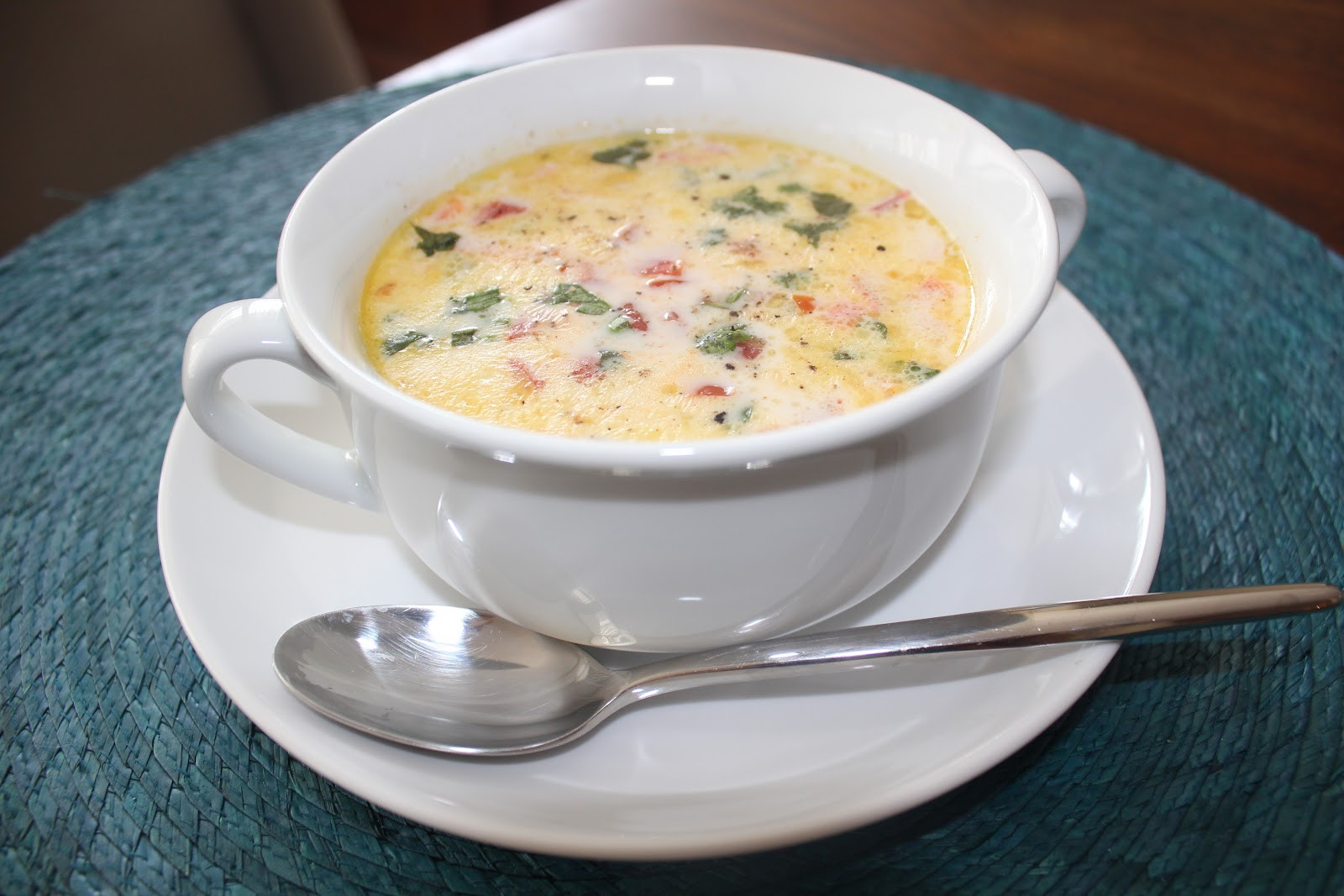 Panera Bread Summer Corn Chowder
 Lovely Somethings Summer corn chowder