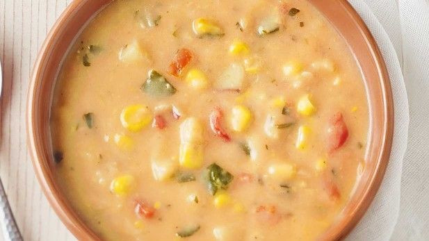 Panera Summer Corn Chowder Recipe
 Ve arian Summer Corn Chowder Bowl from Panera not the