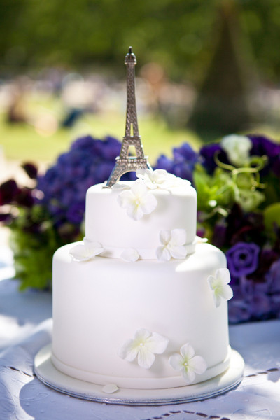 Paris Themed Wedding Cakes
 Chateau Chic Wedding Cakes