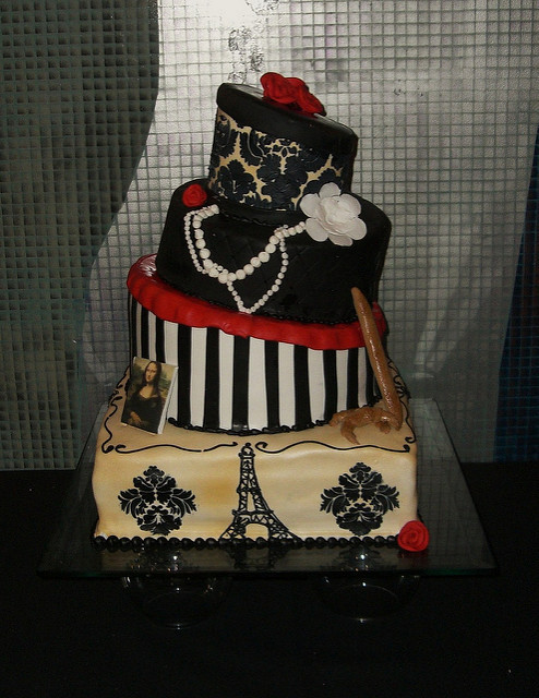 Paris Themed Wedding Cakes
 jan s Paris Themed Wedding Cake