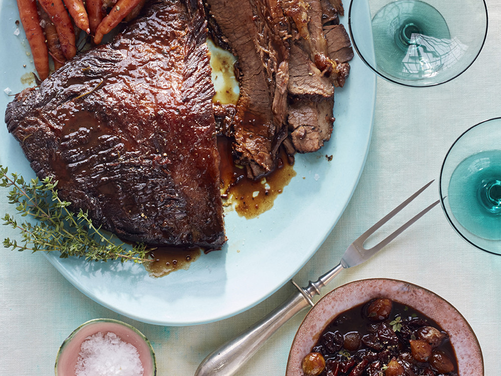 Passover Beef Brisket Recipe
 Passover braised brisket with sour cherry glaze