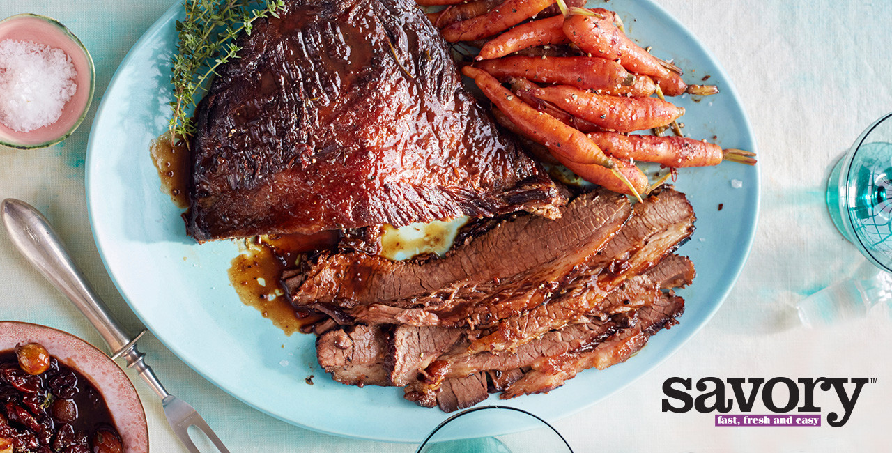 Passover Beef Brisket Recipe
 Passover Braised Brisket with Sour Cherry Glaze Recipes