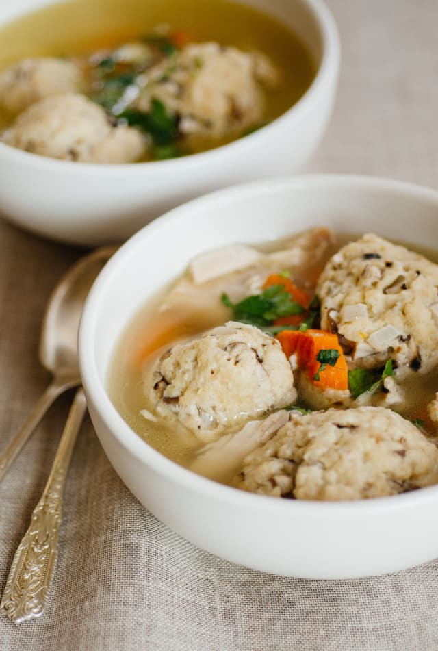 Passover Chicken Soup
 Passover Recipe Chicken Soup with Shallot Shiitake Matzo