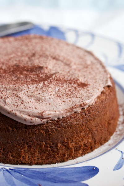 Passover Chocolate Cake
 Walnut Cake with Chocolate Whipped Cream Big Girls Small