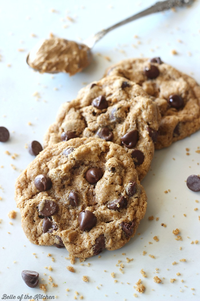 Passover Chocolate Chip Cookies
 almond butter chocolate chip cookies passover