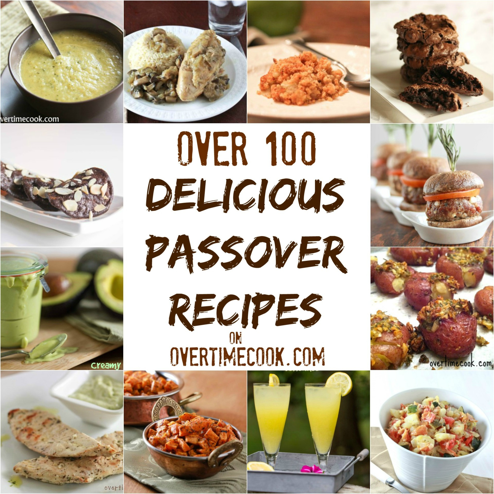 Passover Dinner Recipes
 Over 100 Delicious Passover Recipes Overtime Cook