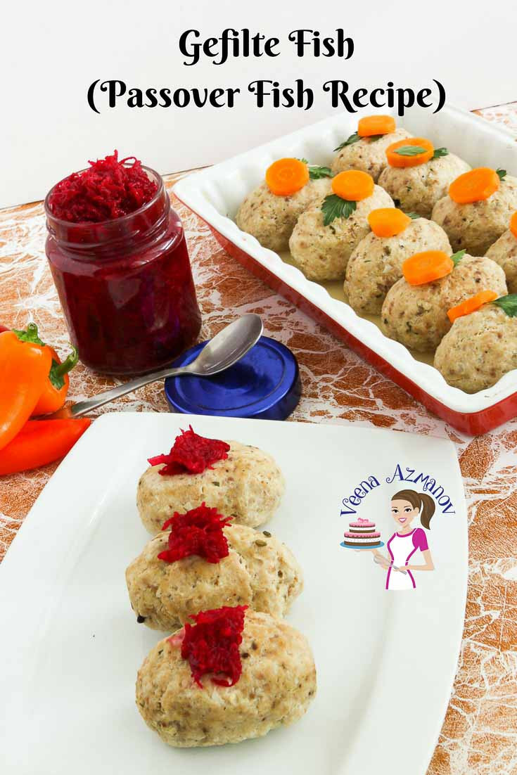 Passover Fish Recipes
 Gefilte Fish Recipe with Beet Horseradish for Passover