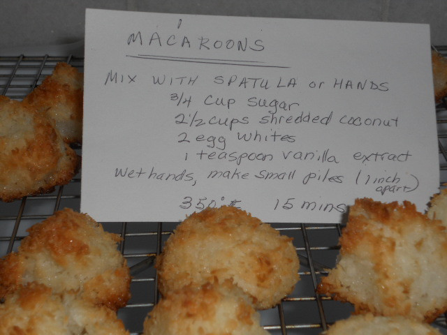 Passover Macaroons Recipe
 Random Handprints A NYC Mom Blog live from New Jersey