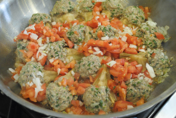 Passover Vegetable Side Dishes
 Enjinaras Reynadas or Stuffed Sephardic Artichoke Hearts