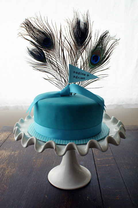 Peacock Themed Wedding Cakes
 Peacock Cake