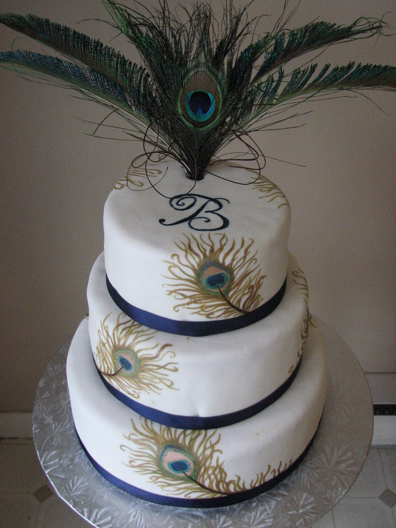 Peacock Themed Wedding Cakes
 Peacock Cakes – Decoration Ideas