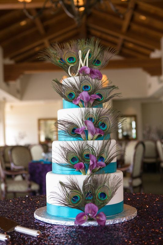 Peacock Wedding Cakes
 16 Peacock Theme Wedding Items • DIY Weddings Magazine