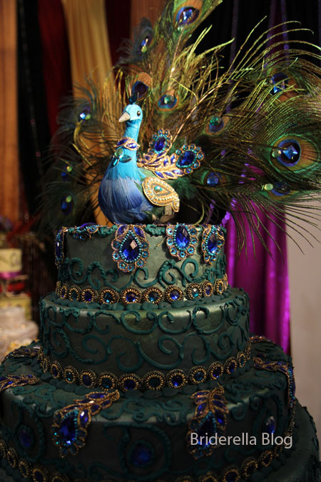 Peacock Wedding Cakes
 Peacock Mask Themed Masquerade Wedding Ideas Masque B