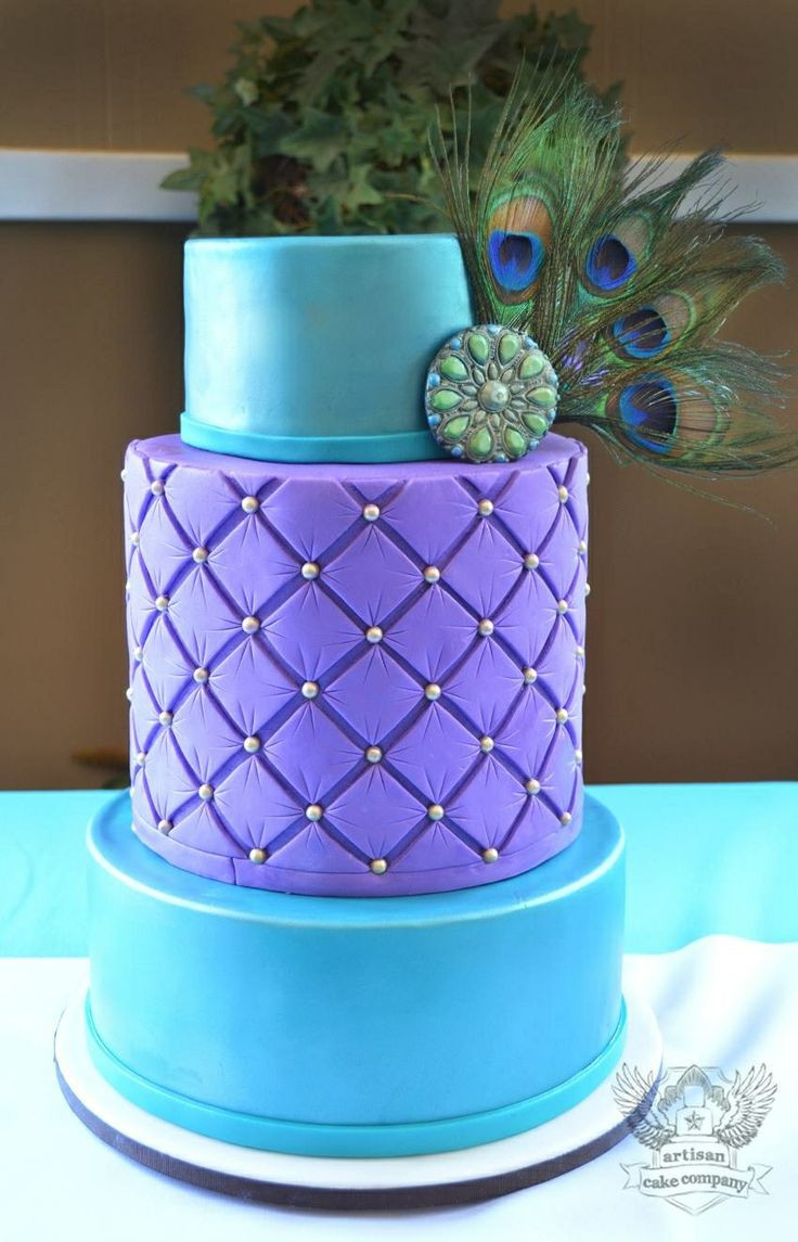 Peacock Wedding Cakes
 Peacock Wedding Cake Ideas Wedding and Bridal Inspiration