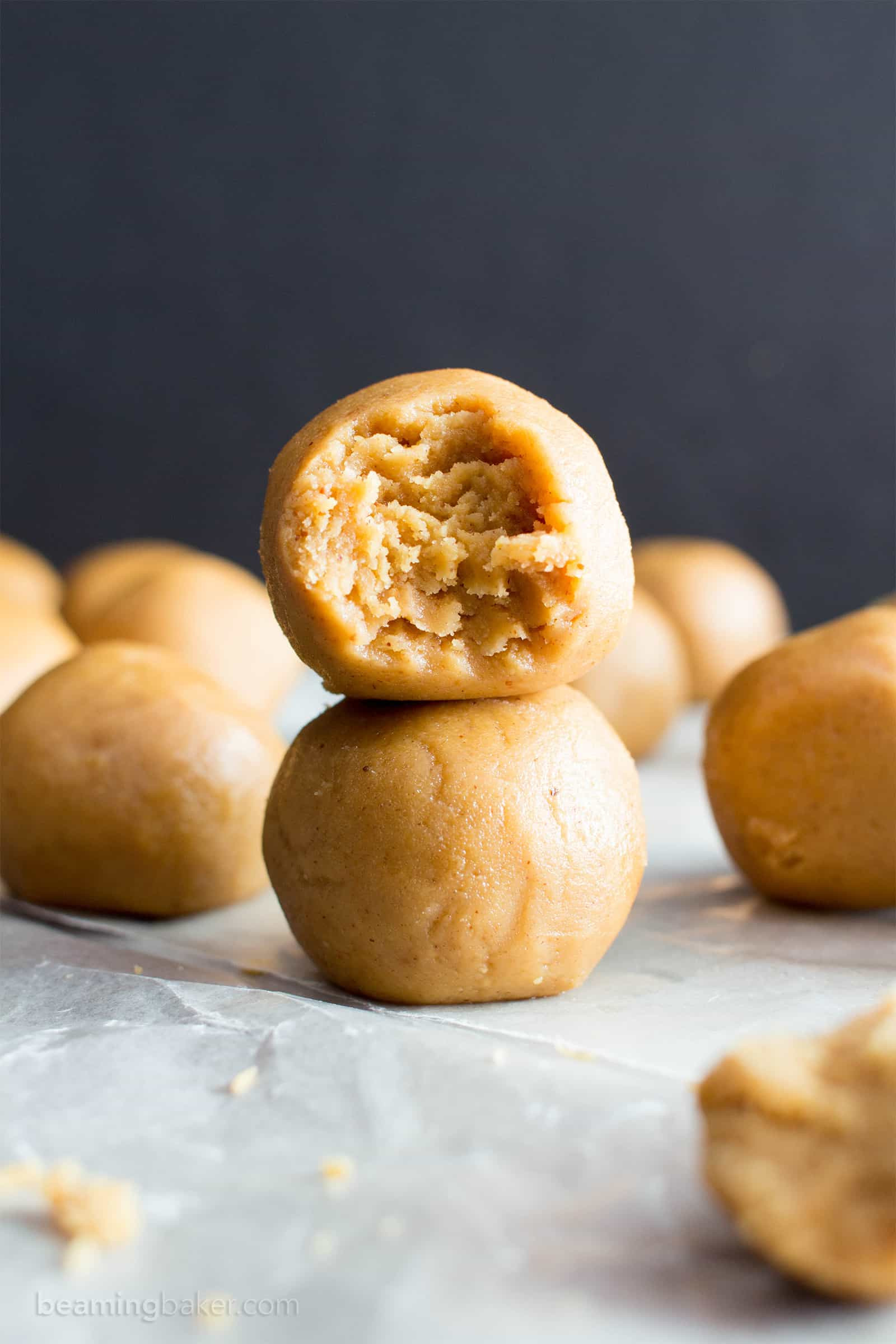 Peanut Butter Healthy Snacks
 3 Ingre nt Peanut Butter No Bake Energy Bites Recipe