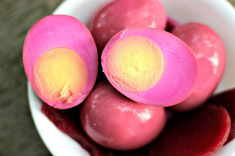 Pickled Eggs Healthy
 Pickled Red Beet Eggs Recipe from Mom Just 2 Sisters