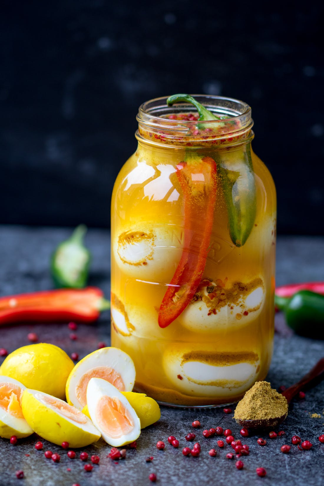 Pickled Eggs Healthy
 OMG Curried Pickled Eggs With Smoked Salt Is Our New Fave