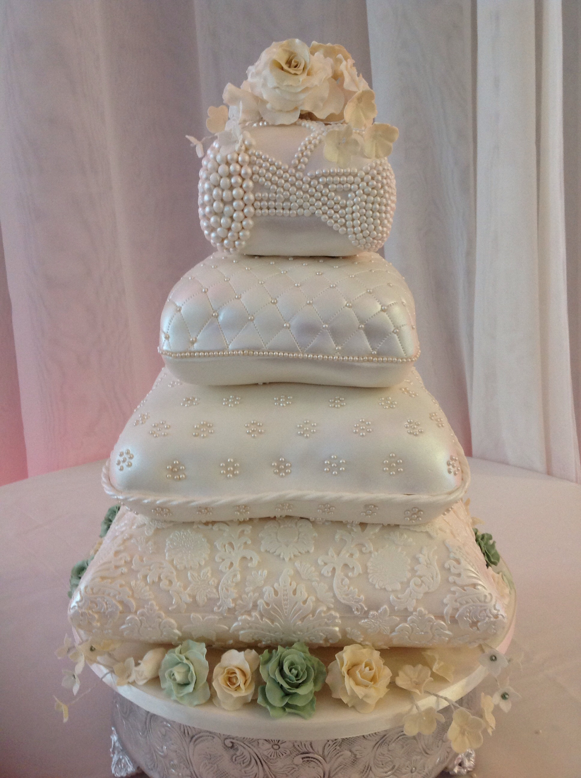 Pillow Wedding Cakes
 Pillow Wedding Cake CakeCentral