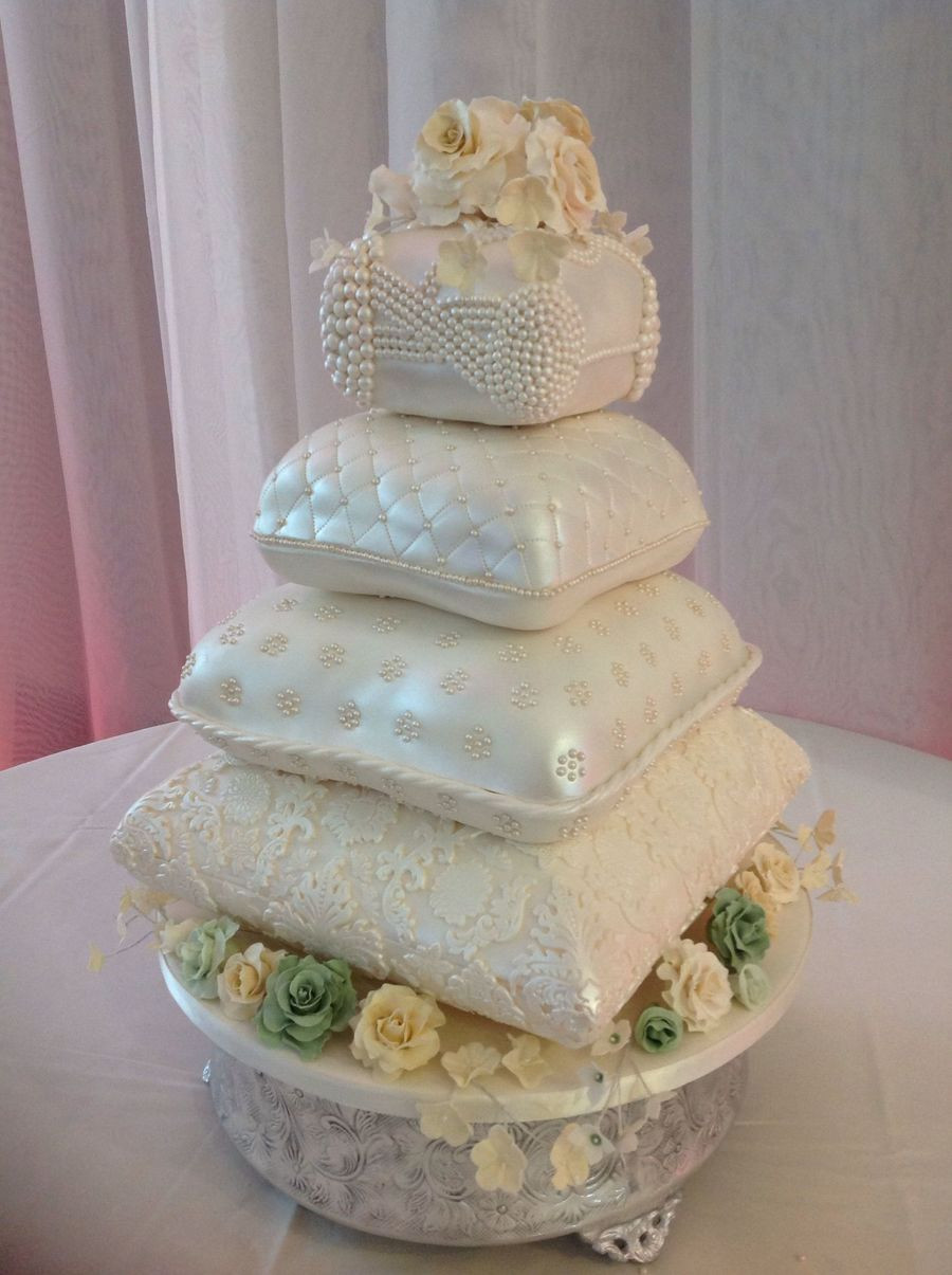 Pillow Wedding Cakes
 Pillow Wedding Cake CakeCentral