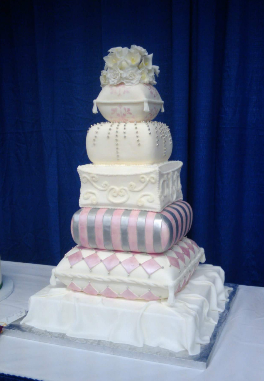 Pillow Wedding Cakes
 Pillow Wedding Cake CakeCentral
