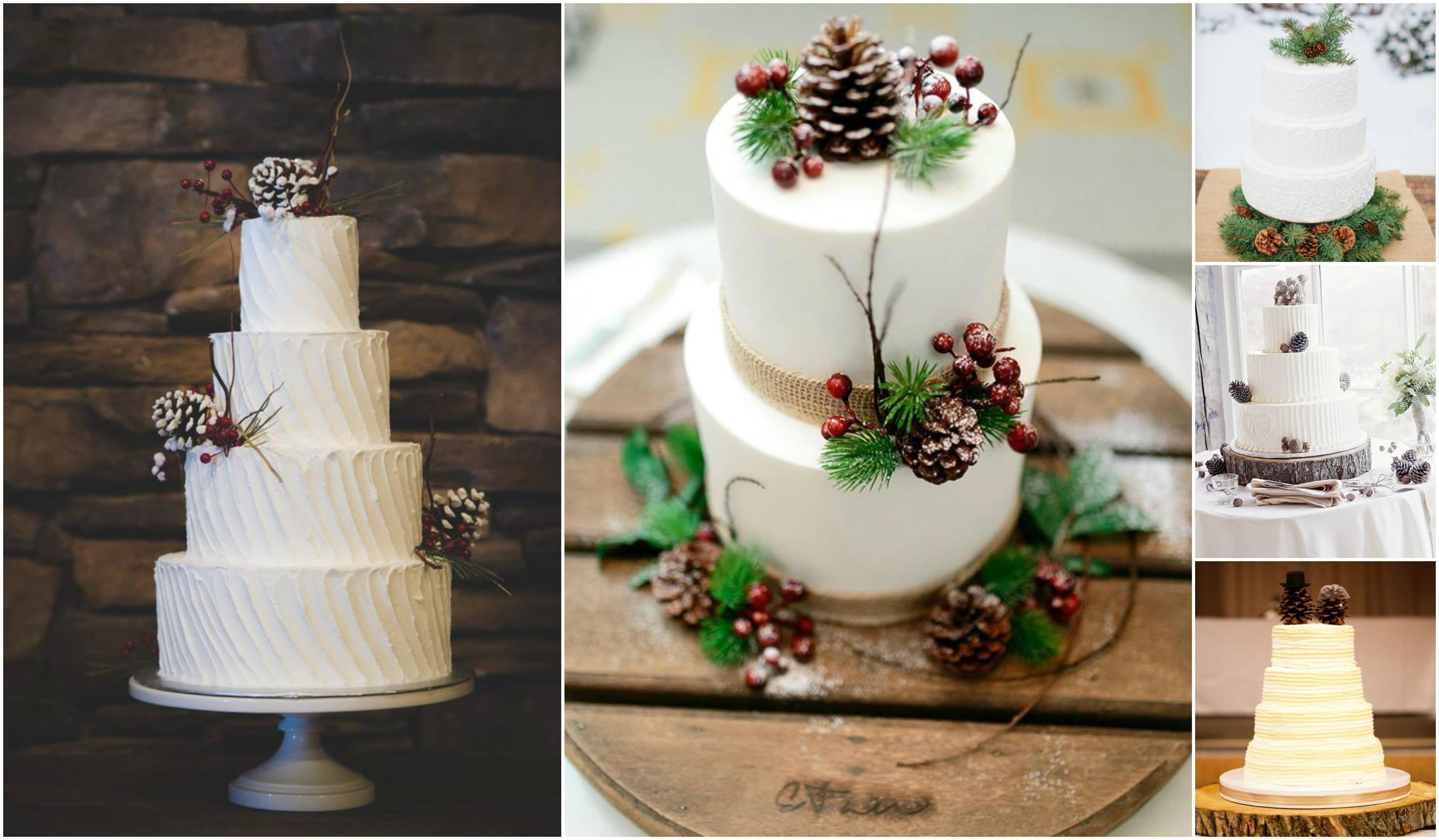 Pine Cone Wedding Cakes
 10 Pinecone Wedding Cakes You Will Pine For Rustic