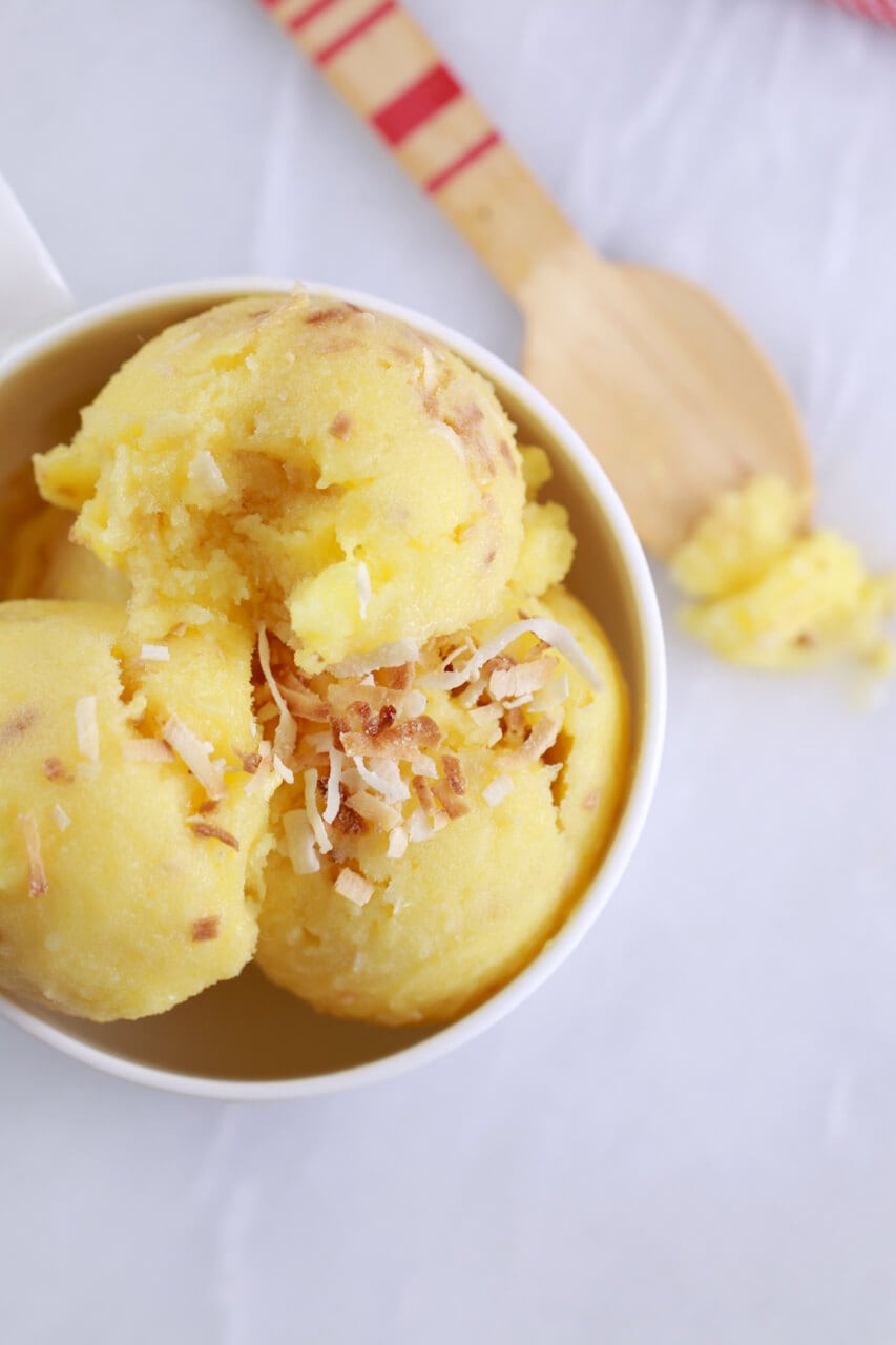 Pineapple Desserts Healthy
 Pineapple and Coconut Frozen Yogurt in 5 Minutes No