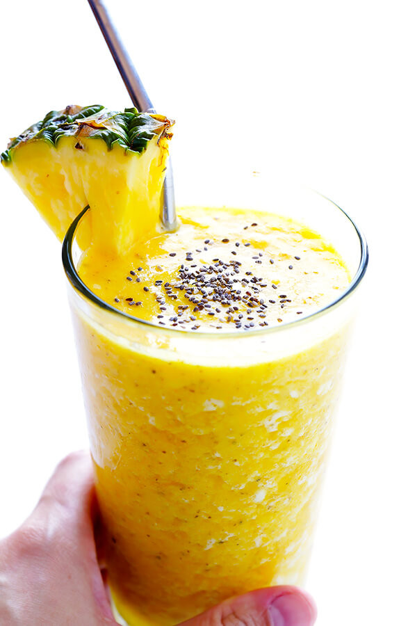 Pineapple Smoothies Healthy
 Feel Good Pineapple Smoothie