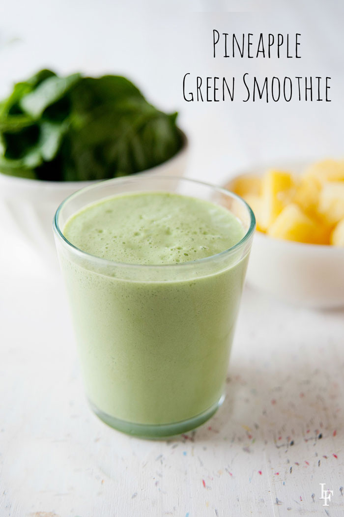 Pineapple Smoothies Healthy
 Pineapple Green Smoothie Recipe