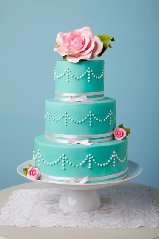 Pink And Blue Wedding Cakes
 Pink And Blue Wedding Cake Ideas