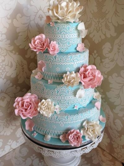 Pink And Blue Wedding Cakes
 Pink And Blue Cake Cake Ideas