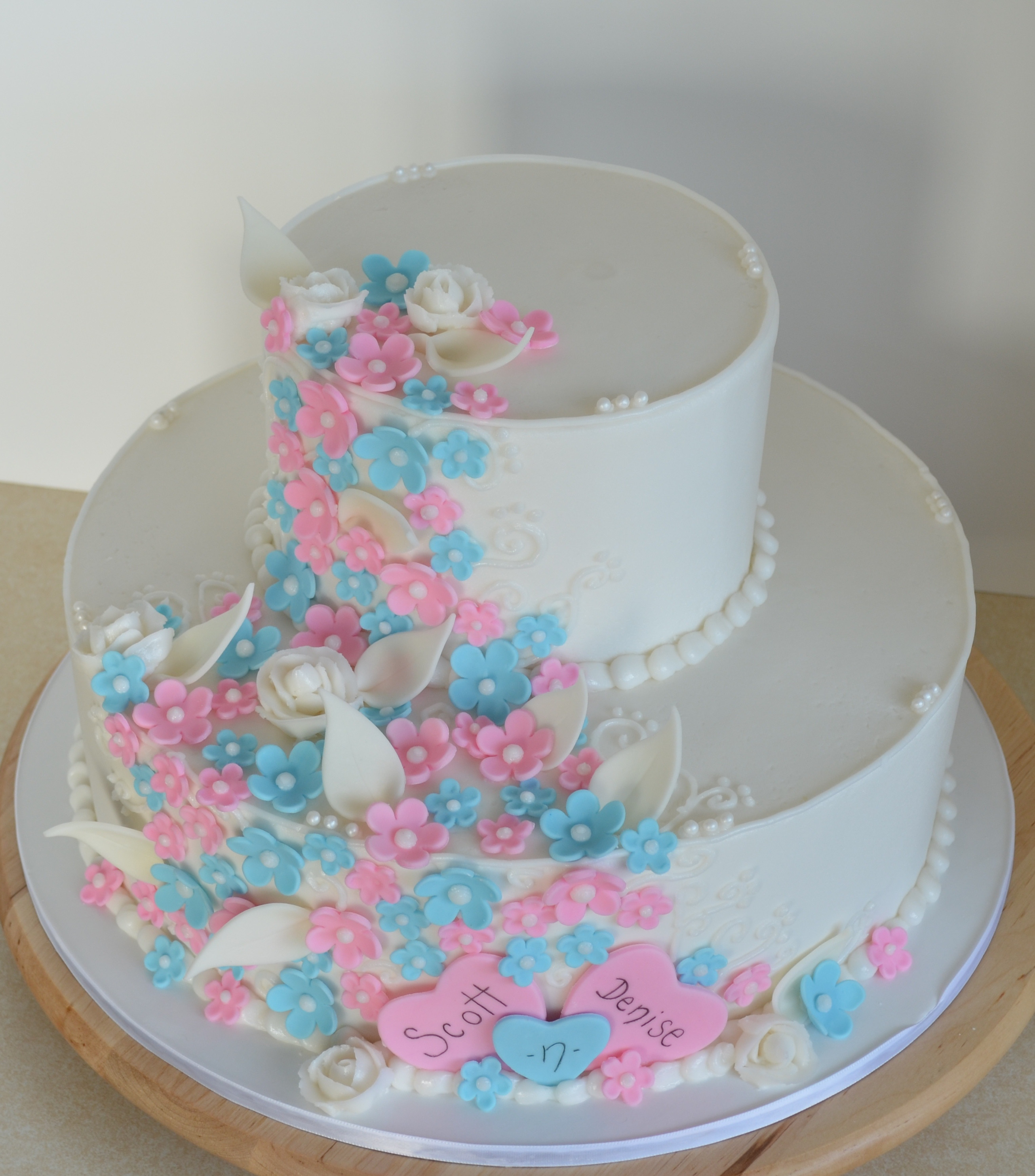 Pink And Blue Wedding Cakes
 6 Best of Pink And Blue Wedding Cakes Pink and