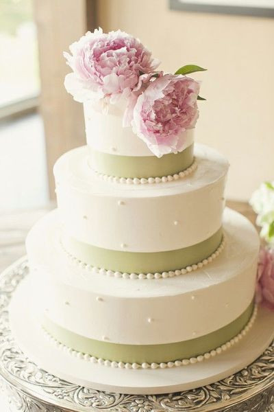 Pink And Green Wedding Cakes
 pink and green wedding cake wedding cakes Juxtapost