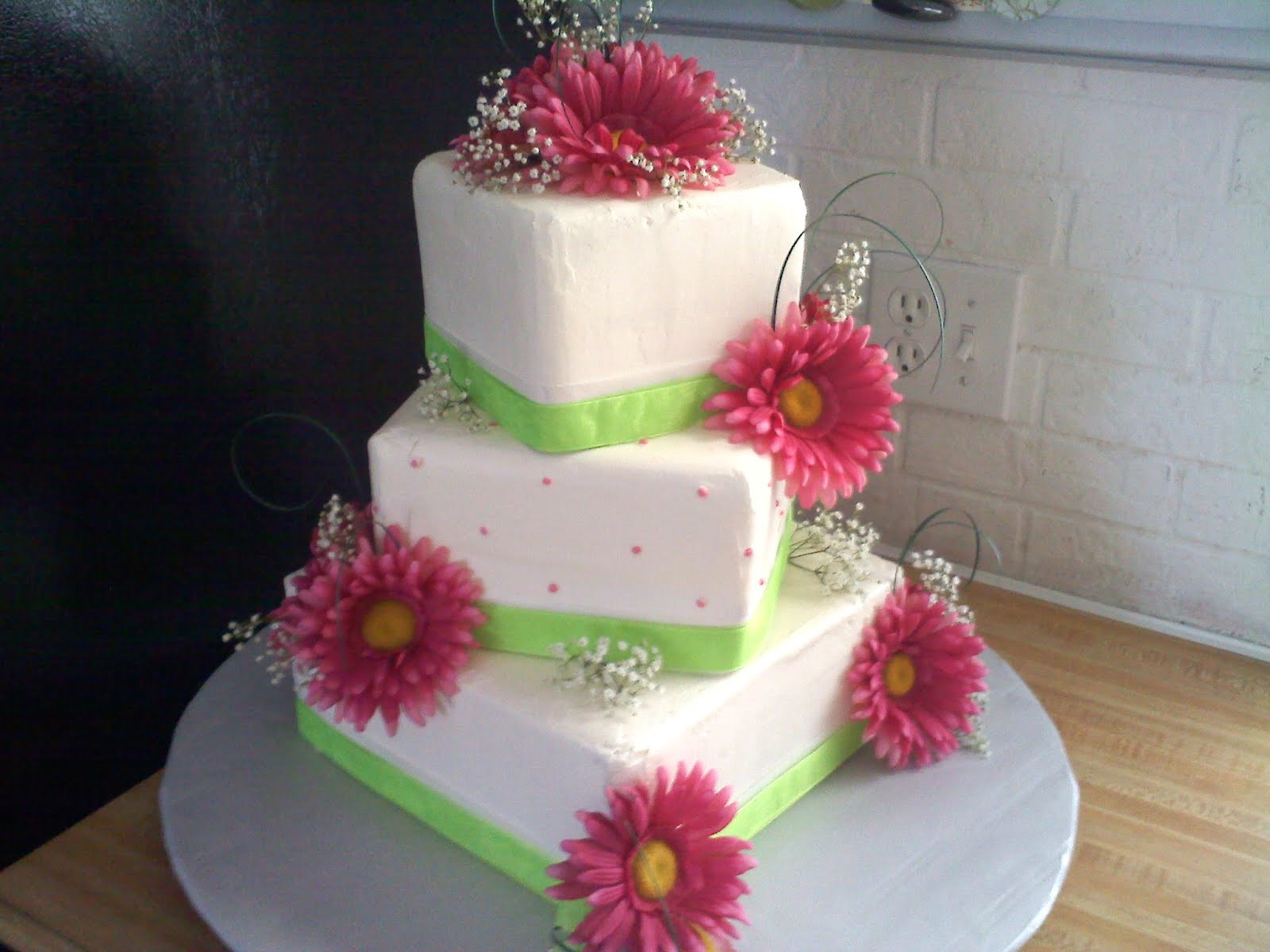Pink And Green Wedding Cakes
 Pinky Promise Cakes Pink and green wedding